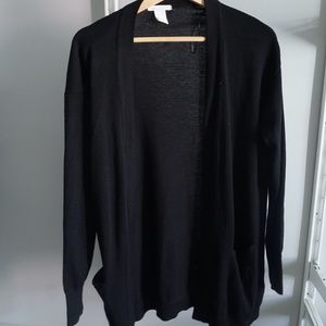 H&M Black cardigan